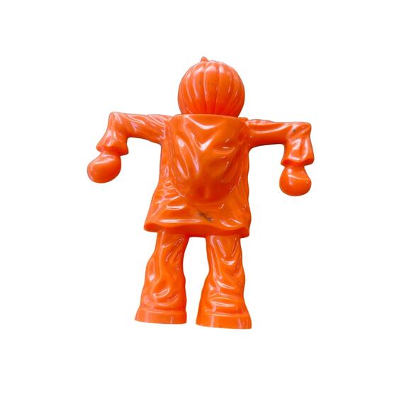 Vintage Halloween Rosen Rosbro candy container jumpin jacks scarecrow 5” - Picture 2 of 6